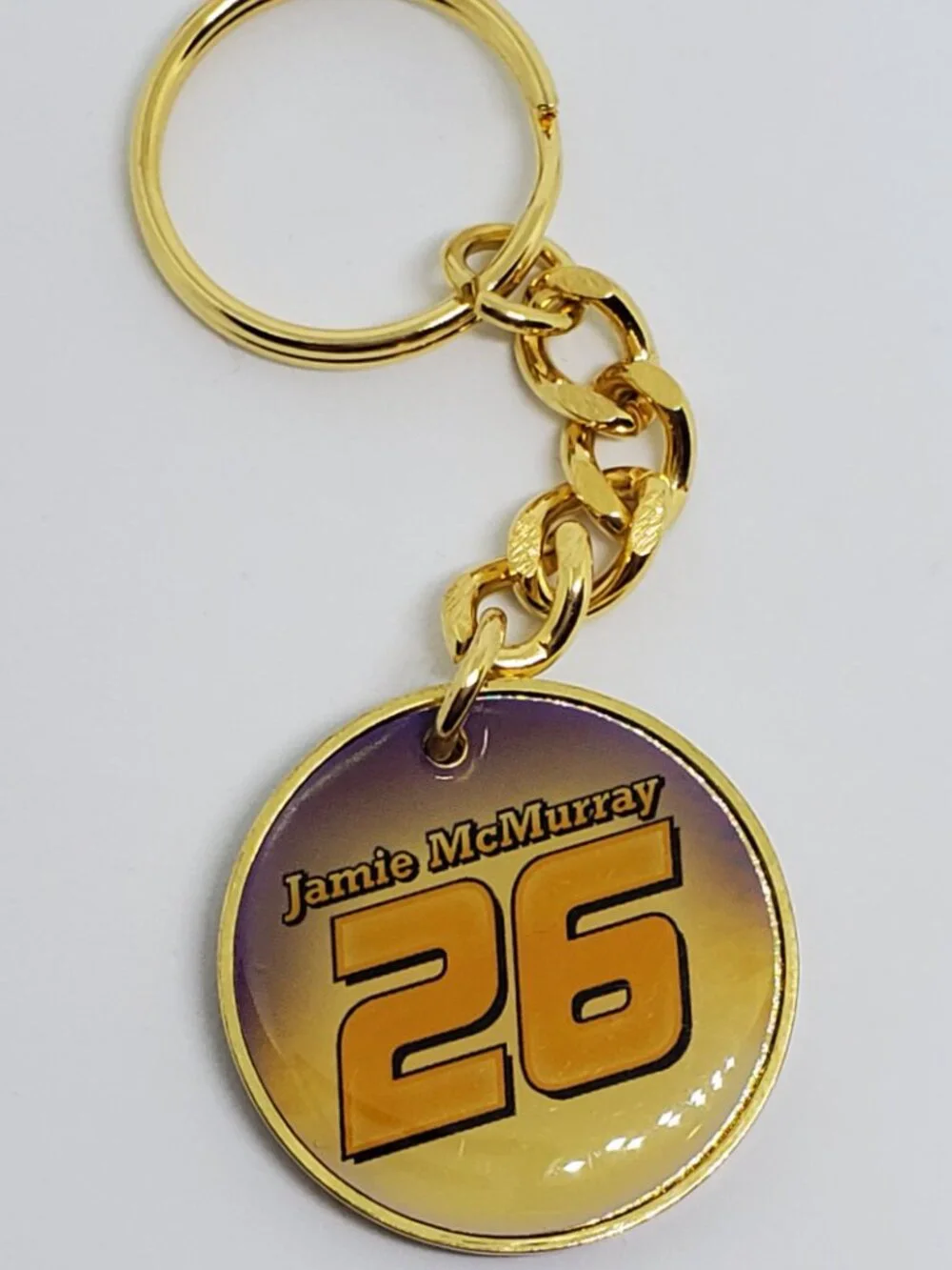 Crown Royal Whiskey Promotional Keychain #26 Jamie McMurray NASCAR Key Chain NEW